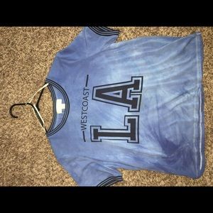 Hand tie dyed shirt